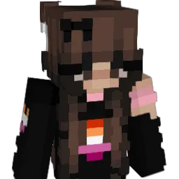 LesbianLudowig Minecraft avatar bust