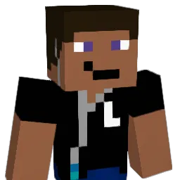 Leselampe Minecraft avatar bust