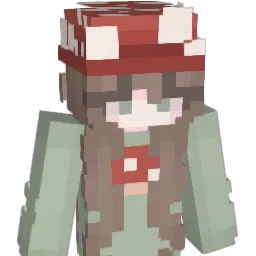 Lesseia Minecraft avatar bust