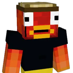 Letsflo15 Minecraft avatar bust
