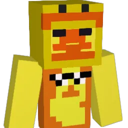 Letspartythefuni Minecraft avatar bust