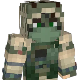 LewyThe13th Minecraft avatar bust