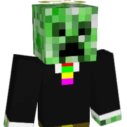 Lexplankton Minecraft avatar bust