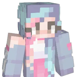 Lezzybean Minecraft avatar bust