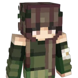 LiahMG Minecraft avatar bust