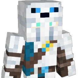 Lichtwesen Minecraft avatar bust