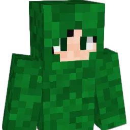 Liekend Minecraft avatar bust