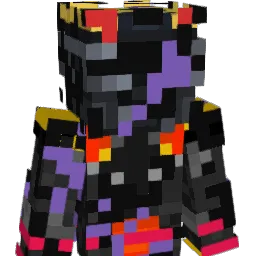 Lightningburst Minecraft avatar bust