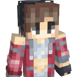 Lightsagafox Minecraft avatar bust