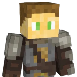 LilBlankie Minecraft avatar bust