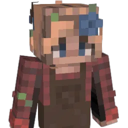 LilLezBeann Minecraft avatar bust