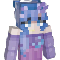 Lilacmouse Minecraft avatar bust
