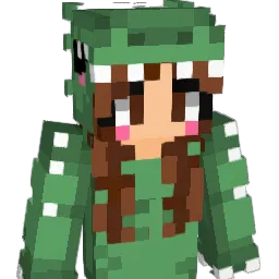 Liliassaura Minecraft avatar bust