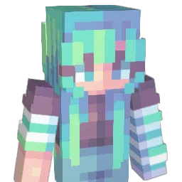 LillyinVR Minecraft avatar bust