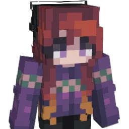 Lillywrath Minecraft avatar bust