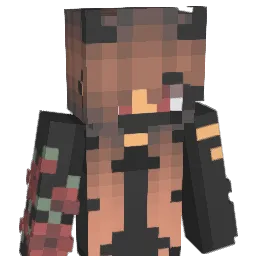 LilyDino Minecraft avatar bust