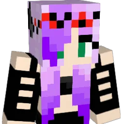 LilyLilac25 Minecraft avatar bust