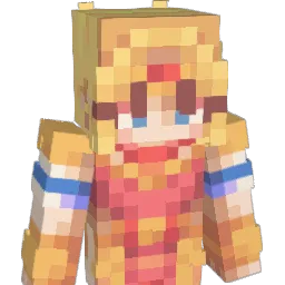 LilyRockW Minecraft avatar bust