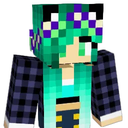 Lilysparks Minecraft avatar bust