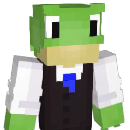 LimeZee Minecraft avatar bust