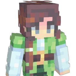 LindzLou Minecraft avatar bust