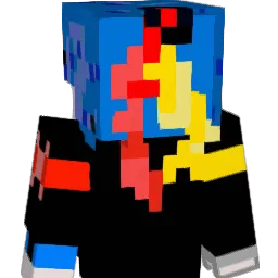 Line_Red Minecraft avatar bust