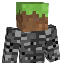 Lingyuling Minecraft avatar bust