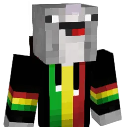Linuxi Minecraft avatar bust