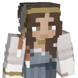 LisaGherardini Minecraft avatar bust