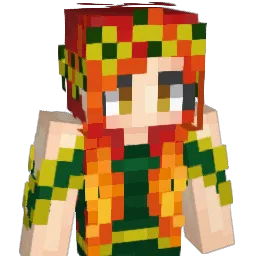 LisaHexe Minecraft avatar bust
