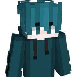 LiterallyBlu Minecraft avatar bust