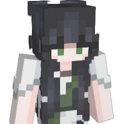 LittleMikyan Minecraft avatar bust
