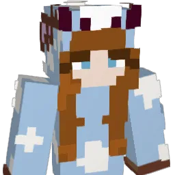 LittleMissCow Minecraft avatar bust