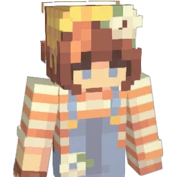 LittleMissPluto Minecraft avatar bust