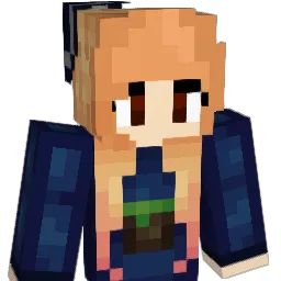 LivGina Minecraft avatar bust