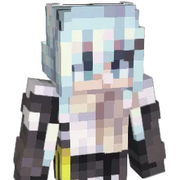 LizBetX Minecraft avatar bust