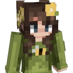 LizaPixelBee Minecraft avatar bust