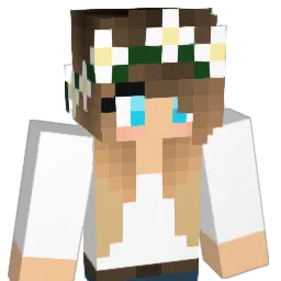 Lizpeach Minecraft avatar bust