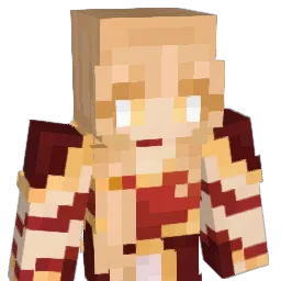 Lizzaylia Minecraft avatar bust