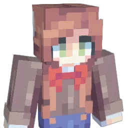 Lizziecat Minecraft avatar bust
