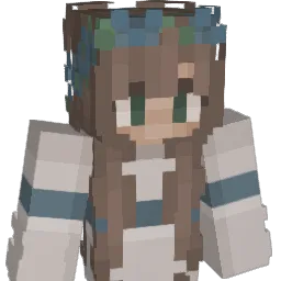 Lizziejplays Minecraft avatar bust
