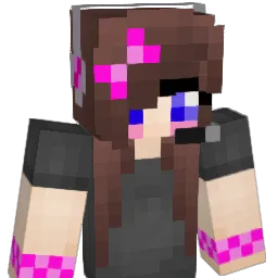 Lizziesundancer Minecraft avatar bust