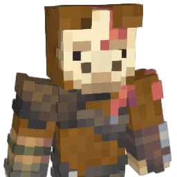 Llamamonn Minecraft avatar bust