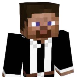 Llewbot Minecraft avatar bust