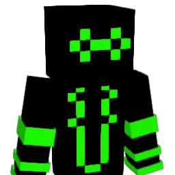 LockedInGreen Minecraft avatar bust