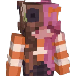 LocoMobius Minecraft avatar bust