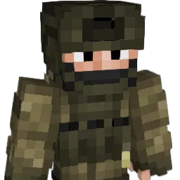 Logalena Minecraft avatar bust