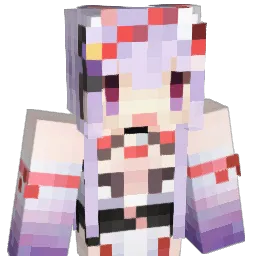 LoliQ Minecraft avatar bust