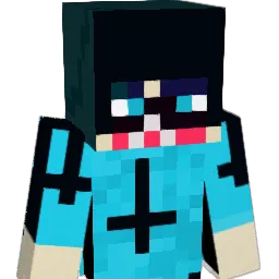 Lonewolfdames Minecraft avatar bust
