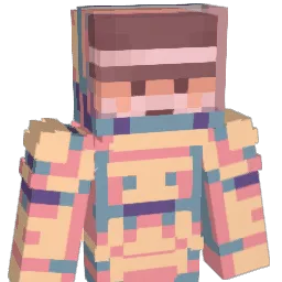 Longicephala Minecraft avatar bust